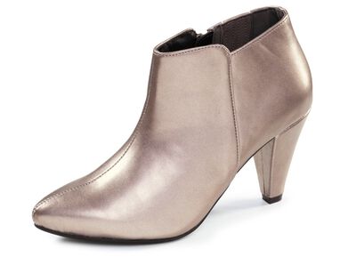 Andrea Conti, trendige Damen-Stiefeletten, mit Rei&szlig;verschluss 