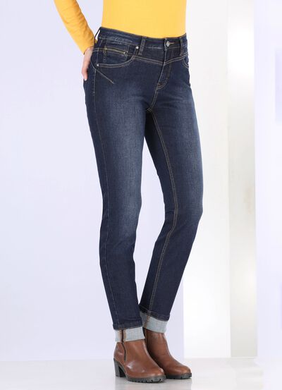 Jeans mit Push-up-Effekt 