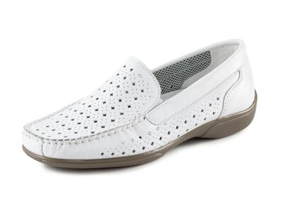 ELENA EDEN, sommerliche Damen-Slipper, Weite H, mit herausnehmbarem Fu&szlig;bett 