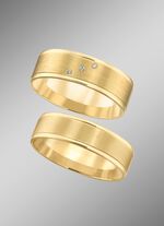 Breiter, massiver Trauring, gl&auml;nzend/mattiert 