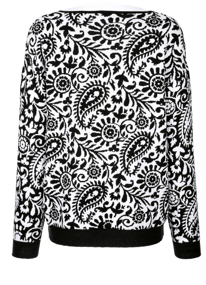 Pullover mit Kontrastabschl&uuml;ssen 