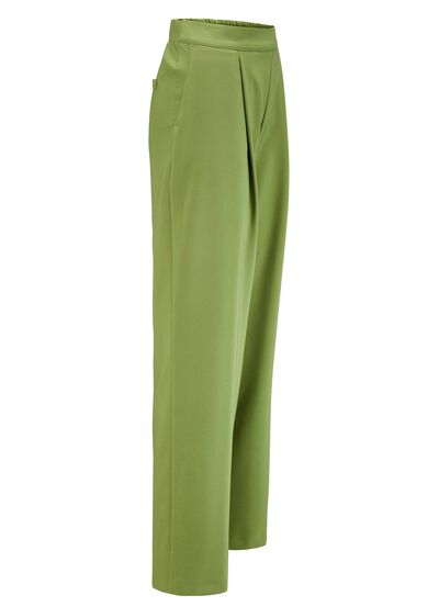 Hose mit Bundfalten in modischer Weite 