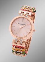 Quartz-Damenuhr mit Metallgeh&auml;use 