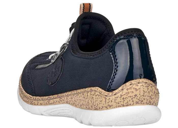 Rieker, sportliche Damen-Sneaker, mit MemoSoft Decksohle 