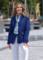 Funktionsjacke mit interessantem Stepp 