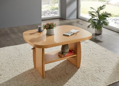 Raffinierter Couchtisch mit 2 tollen Funktionen 