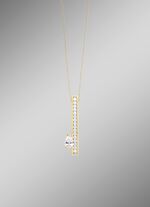 Interessanter Anh&auml;nger mit Zirkonia 