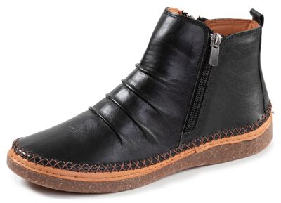 Andrea Conti, klassische Damen-Boots, mit herausnehmbarem Fu&szlig;bett 