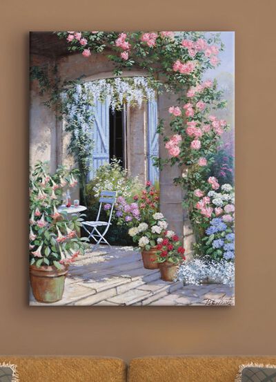 Bild Blumenangebot vom K&uuml;nstler Peter Motz 