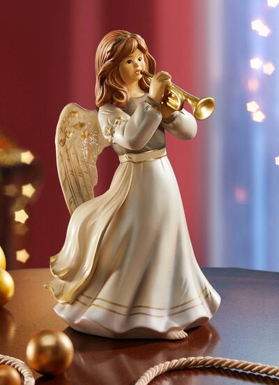 Engel mit Trompete aus dem Hause Goebel 