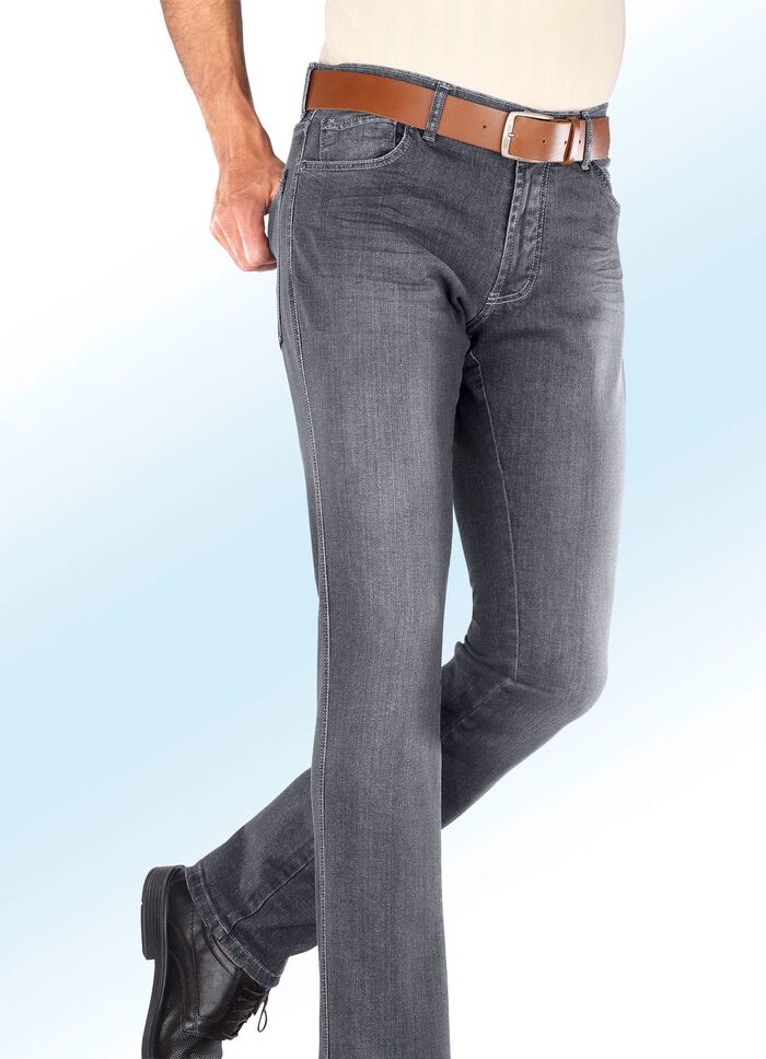 Jeans von "Francesco Botti" mit Dehnbund in 3 Farben 