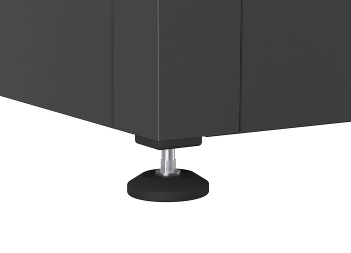 Hochwertige Gartentruhe aus Stahlblech 