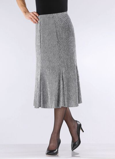 Edel schimmernder Bahnenrock 