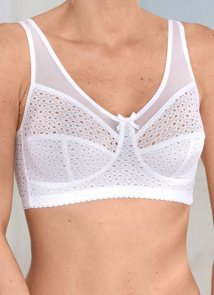 BH mit dekorativer Elastikspitze 