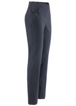 Hose mit trendiger Hahnentritt-Dessinerung 