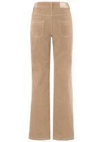 Cordhose mit weitem Beinverlauf 