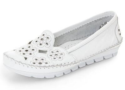 Gemini, leichte Damen-Slipper, Weite G, mit herausnehmbarem Fu&szlig;bett 