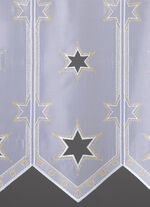 Edler Kurzstore mit Plauener Stickerei 