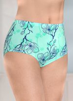 brio lingerie Viererpack Slips mit h&uuml;bschem Floraldessin 