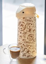 Thermokanne mit Pump-Funktion 