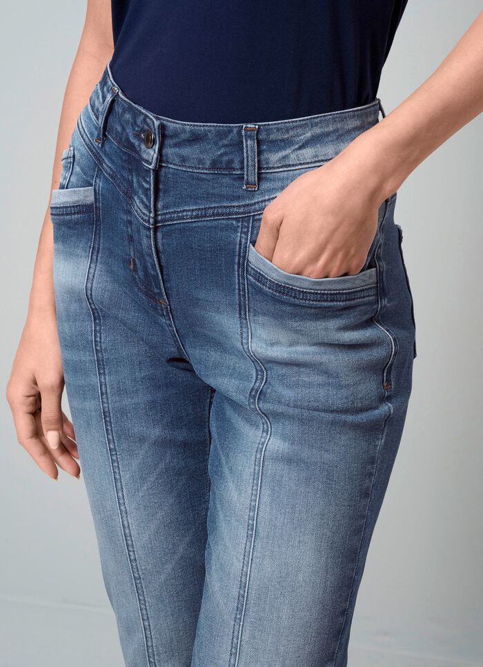 Jeans in 5-Pocket-Form 