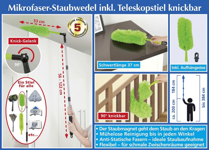 Teleskop-Staubwedel von Maximex 