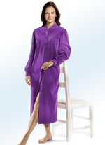 Hausmantel mit zauberhafter Strukturierung 