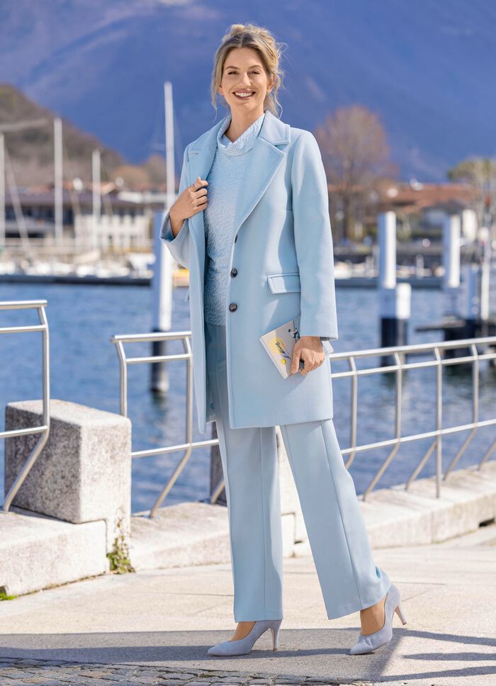 Kurzmantel mit Reverskragen 