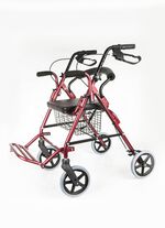 Rollator inkl. Fu&szlig;st&uuml;tzen 