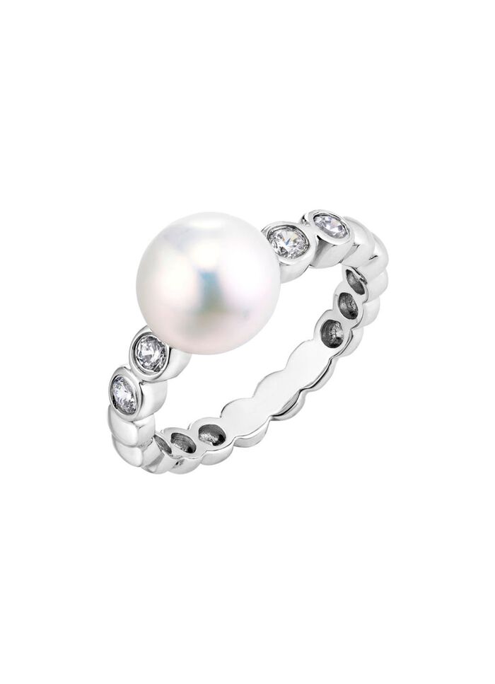 Damenring mit S&uuml;&szlig;wasser-Zuchtperle 