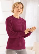 Pullover mit recycelter Baumwolle 