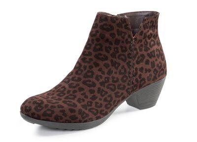 Andrea Conti, trendige Damen-Stiefeletten, mit Rei&szlig;verschluss 