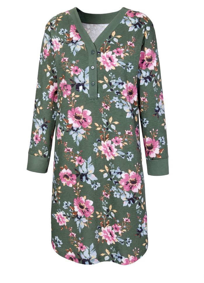 Zweierpack Nachthemden mit Knopfleiste 