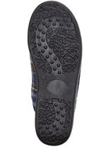 Zweierpack, gef&uuml;tterte Herren-Hausschuhe, mit Wolle 