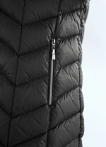 Daunenjacke mit abnehmbarer Kapuze 