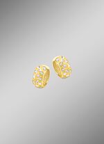 Bicolor-Klappcreolen 