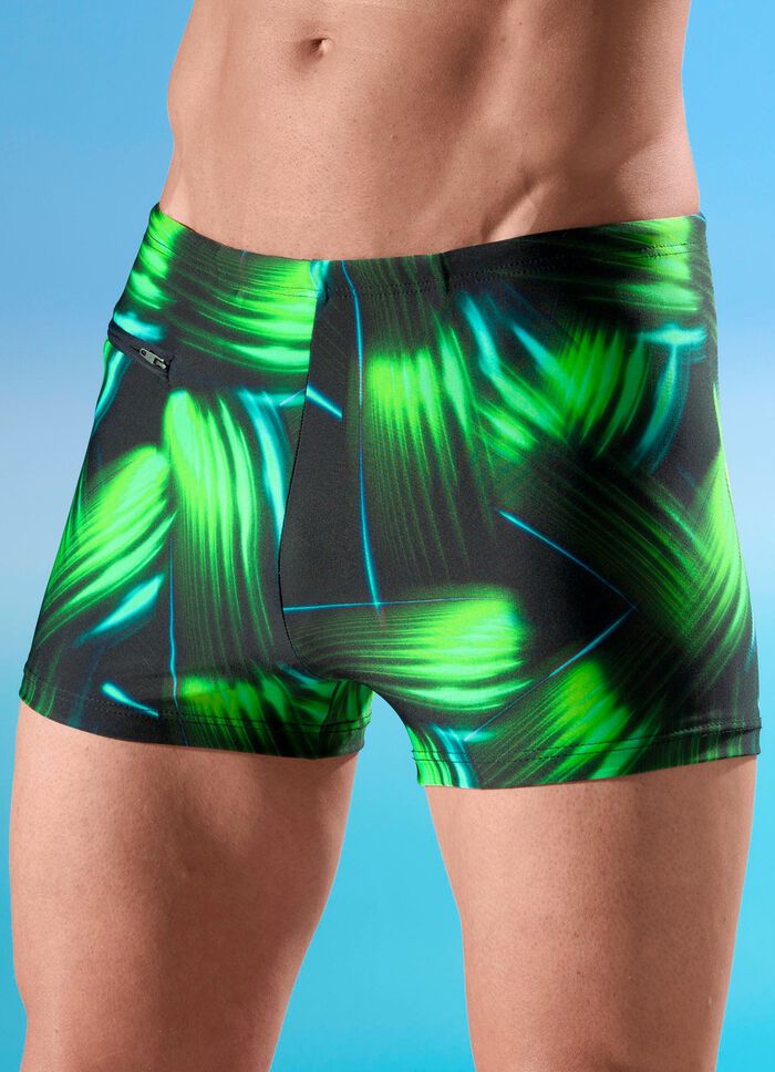 Schwab Badehose in h&ouml;herer Kastenform 