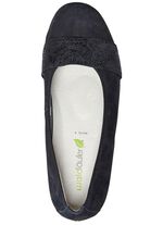 Waldl&auml;ufer, bequeme Damen-Pumps, Weite K, mit herausnehmbarem Fu&szlig;bett 