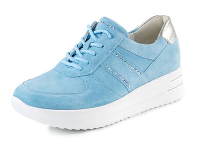 Waldl&auml;ufer Sneaker mit Glitzersteinchen 