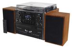 Nostalgie-Stereoanlage mit Fernbedienung 