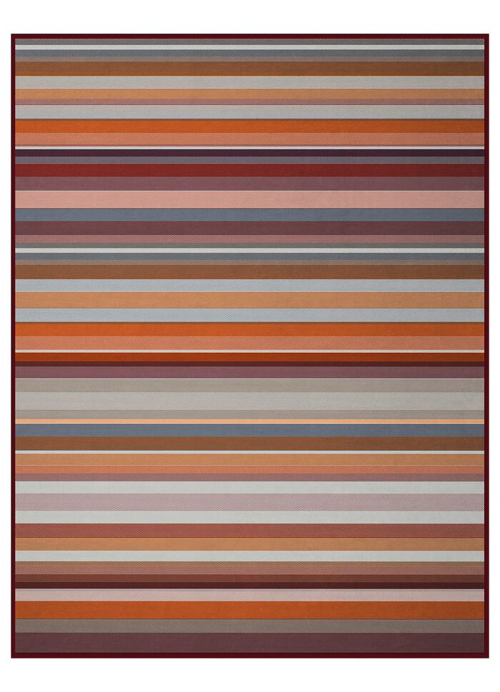 Schlafdecke mit Veloursbandeinfassung 