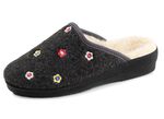 Gef&uuml;tterte Damen-Hausschuhe, mit Schurwolle 