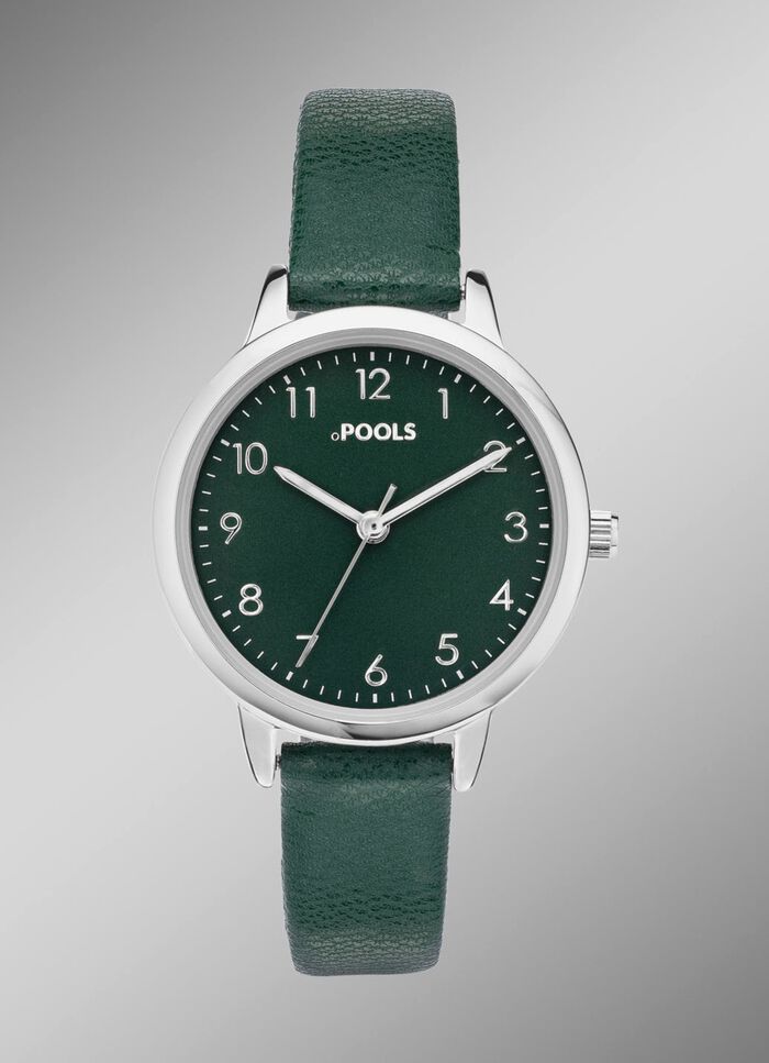 Quartz-Damenuhr mit Metallgeh&auml;use 