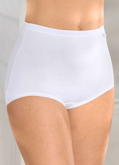 brio lingerie F&uuml;nferpack Slips mit elastischen Abschl&uuml;ssen 