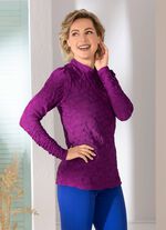 Shirt mit Stehkragen in 5 Farben 