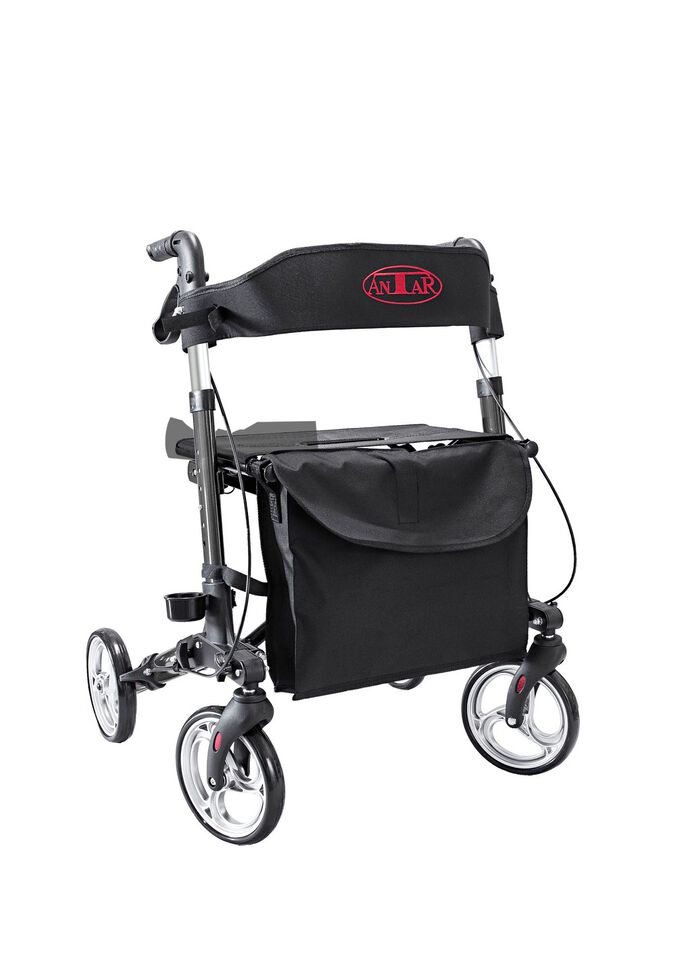 Alu-Rollator mit Premium-Ausstattung 