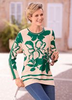 Shirt mit Flatlockn&auml;hten in 2 Farben 