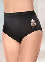 F&uuml;nferpack Slips mit Blumenmotiv 