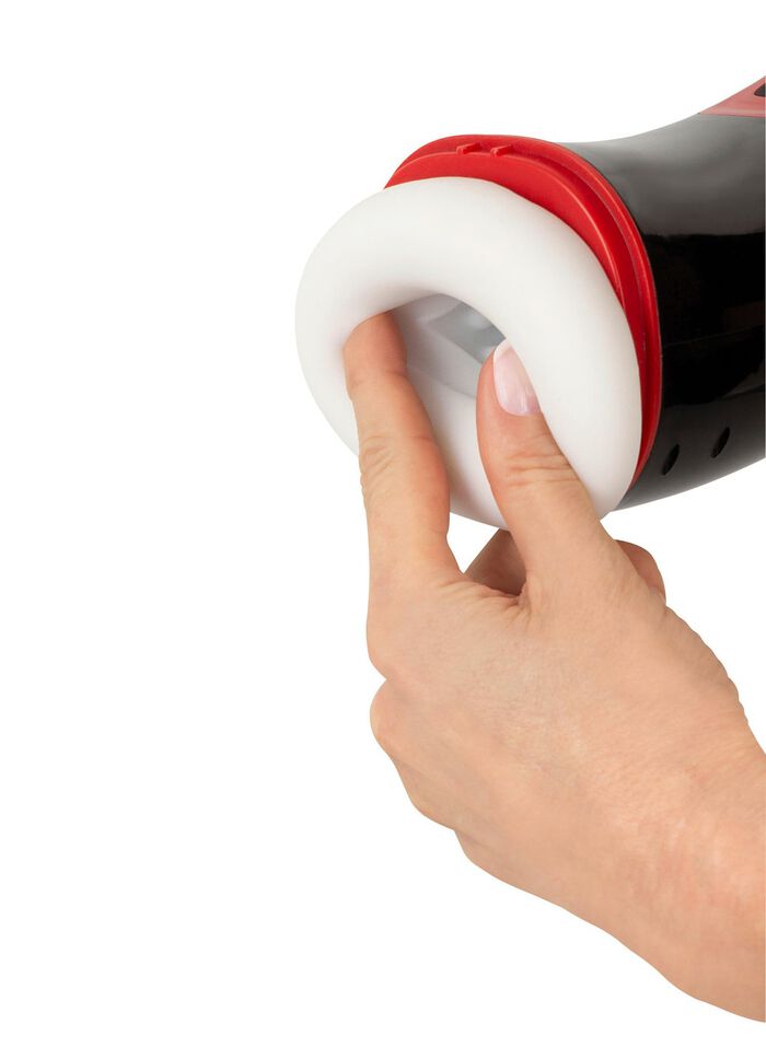 Massageger&auml;t mit Saug und W&auml;rmefunktion  