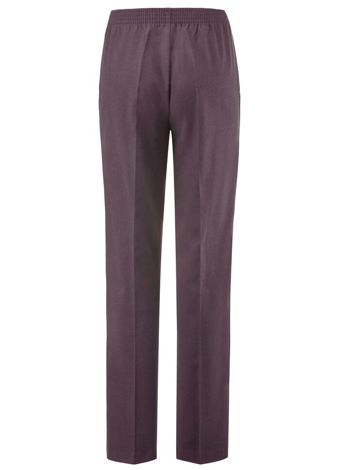 Hose mit r&uuml;ckw&auml;rtigem Dehnbundeinsatz 